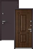Входная дверь Бульдорс Termo 100 Орех грецкий 10T-104 (стальная дверь, металлическая дверь)