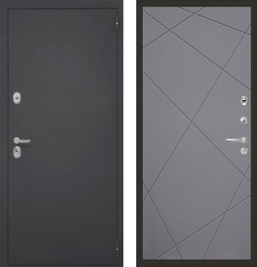 входные двери (стальные двери, металлические двери) DOORS007: дверь Интекрон Гектор Лучи, Цвет 