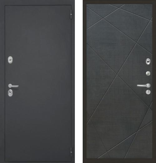 входные двери (стальные двери, металлические двери) DOORS007: дверь Интекрон Гектор Лучи 