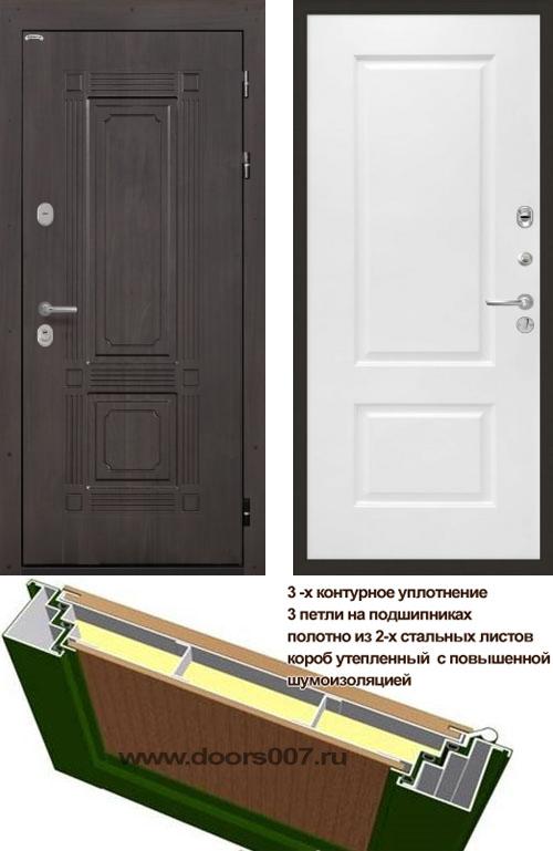 входные двери (стальные двери, металлические двери) DOORS007: дверь Интекрон Италия Альба, Цвет 