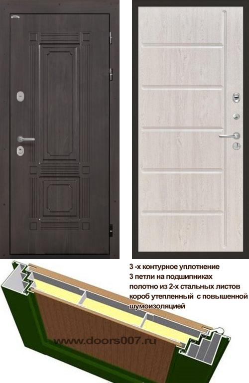 входные двери (стальные двери, металлические двери) DOORS007: дверь Интекрон Италия ФЛ-102 