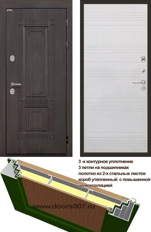 входные двери (стальные двери, металлические двери) DOORS007: дверь Интекрон Италия ФЛ-316 