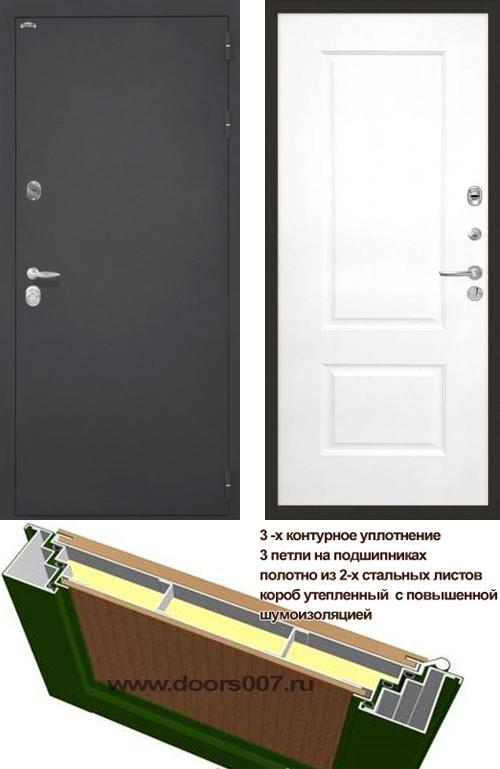 входные двери (стальные двери, металлические двери) DOORS007: дверь Интекрон Колизей Альба 