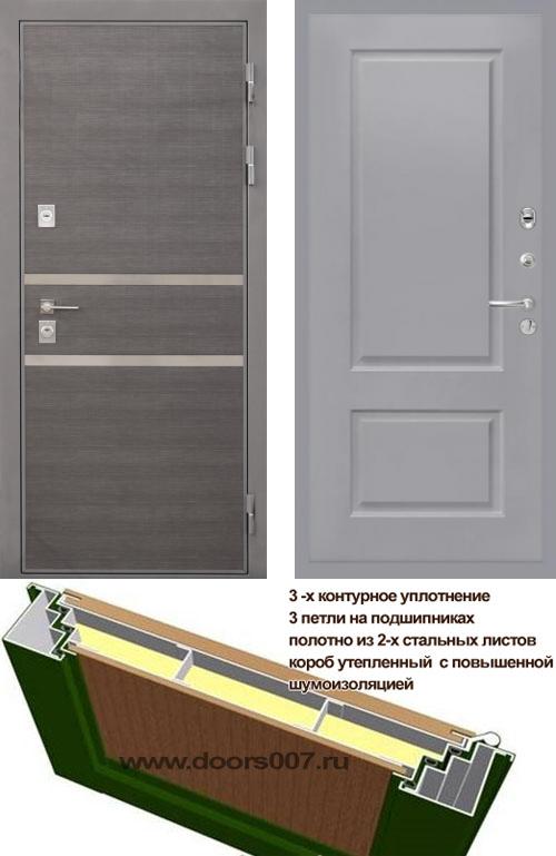 входные двери (стальные двери, металлические двери) DOORS007: дверь Интекрон Неаполь Альба, Цвет 