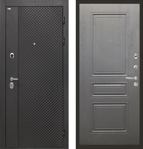 входные двери (стальные двери, металлические двери) DOORS007: дверь Интекрон Олимпия Black ФЛ-243-М, Цвет 