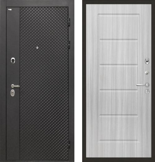 входные двери (стальные двери, металлические двери) DOORS007: дверь Интекрон Олимпия Black ФЛ-39 