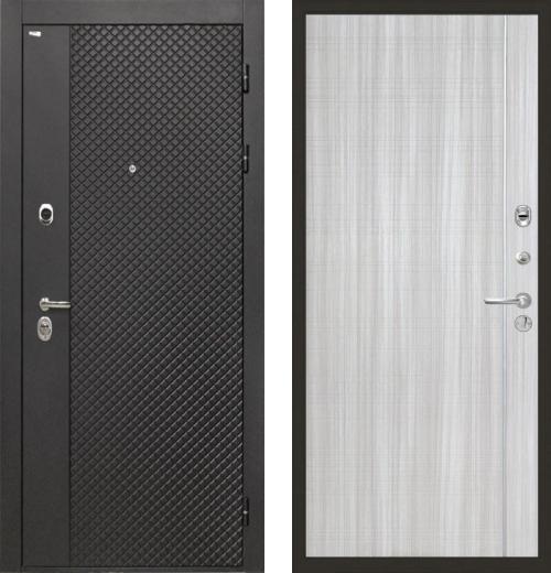 входные двери (стальные двери, металлические двери) DOORS007: дверь Интекрон Олимпия Black В-07, Цвет 