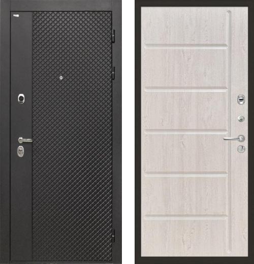 входные двери (стальные двери, металлические двери) DOORS007: дверь Интекрон Олимпия Black ФЛ-102 