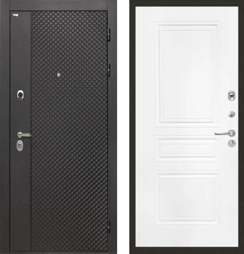 входные двери (стальные двери, металлические двери) DOORS007: дверь Интекрон Олимпия Black ФЛ-243-М, Цвет 