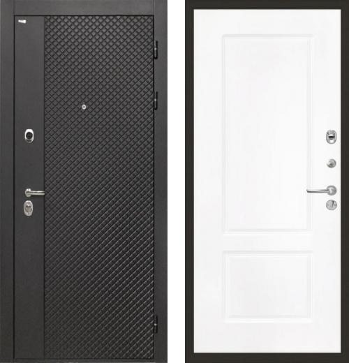 входные двери (стальные двери, металлические двери) DOORS007: дверь Интекрон Олимпия Black КВ-2 