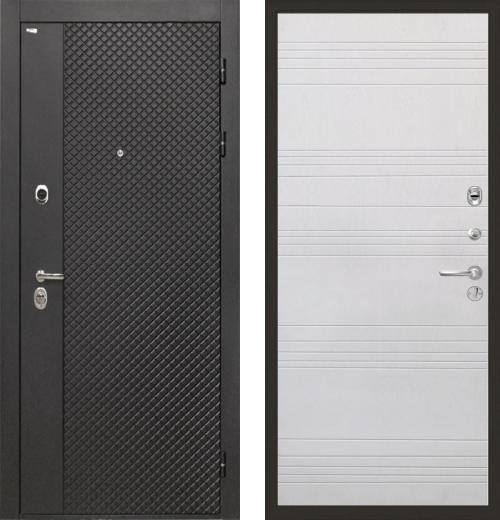 входные двери (стальные двери, металлические двери) DOORS007: дверь Интекрон Олимпия Black ФЛ-316 