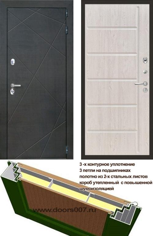 входные двери (стальные двери, металлические двери) DOORS007: дверь Интекрон Сенатор Лучи ФЛ-102 