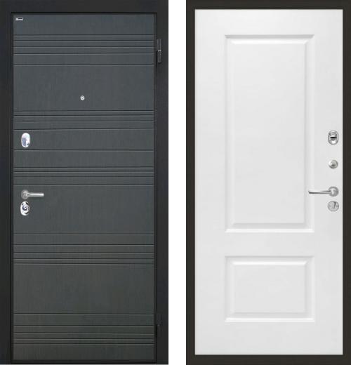 входные двери (стальные двери, металлические двери) DOORS007: дверь Интекрон Спарта Альба, Цвет 