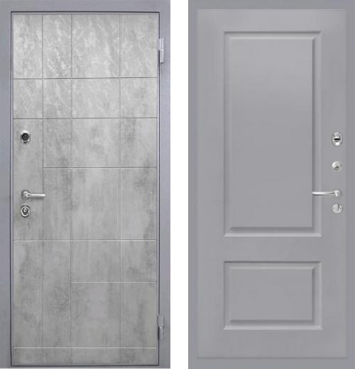 входные двери (стальные двери, металлические двери) DOORS007: дверь Интекрон Спарта Грэй Альба, Цвет 