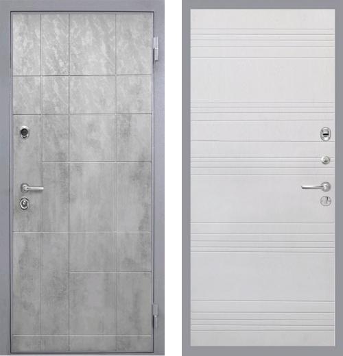 входные двери (стальные двери, металлические двери) DOORS007: дверь Интекрон Спарта Грэй ФЛ-316 
