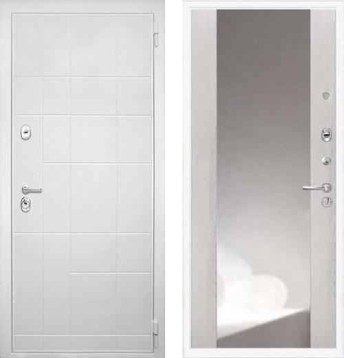 входные двери (стальные двери, металлические двери) DOORS007: дверь Интекрон Спарта White ФЛЗ-516 