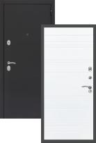 Стальная дверь Практик 3К Черный муар Line 