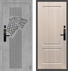 Двери с электронным биометрическим замком