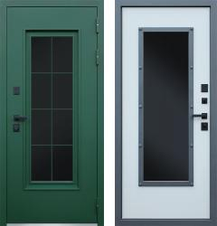 Входные уличные двери с окном